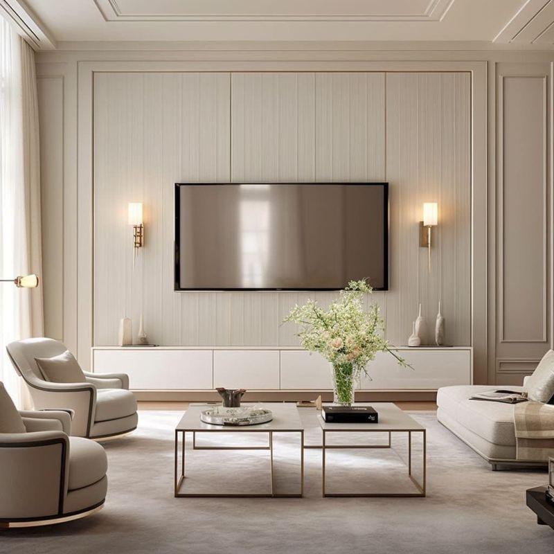 Design99 Modern Çıtalı Panel Duvar TV Ünitesi Design99 Modern Çıtalı Panel Duvar TV Ünitesi