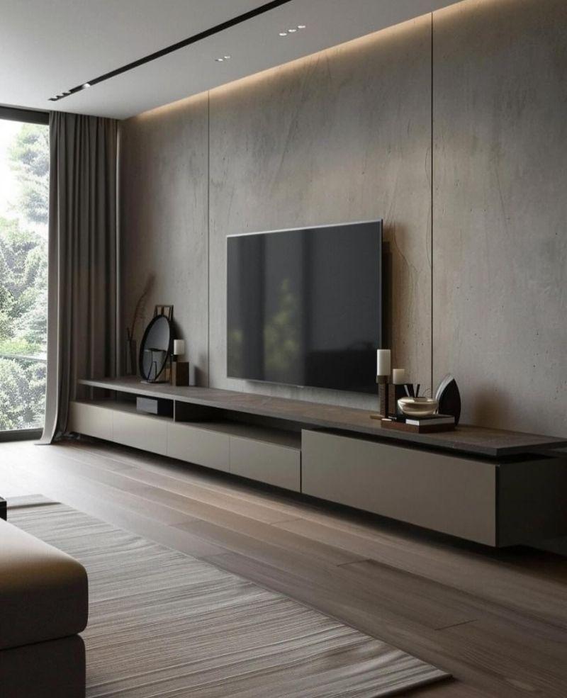 Design99 Modern Mermer Panel TV Ünitesi Tasarımı Design99 Modern Mermer Panel TV Ünitesi Tasarımı