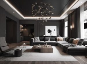 Siyah Tavan Dekorasyonu: Cesur Ve Modern Bir Tercih