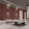 Asil Bordo Salon Duvar Çıta Uygulaması – mohir_bezakchi_uz Asil Bordo Salon Duvar Çıta Uygulaması – mohir_bezakchi_uz