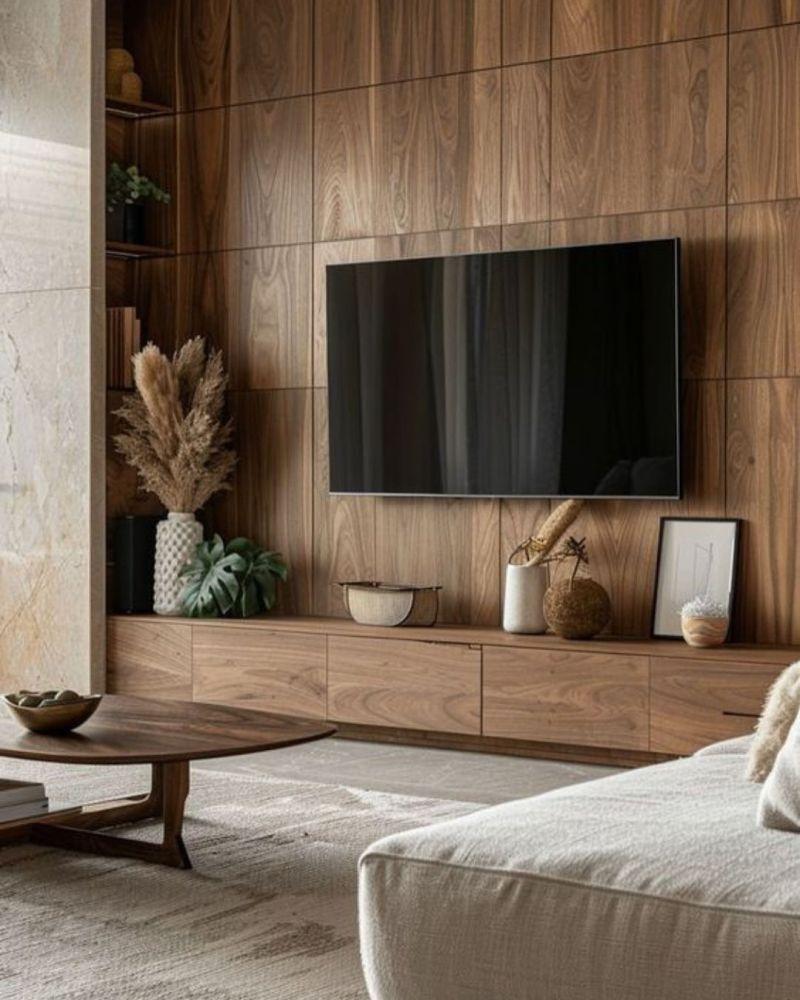 Design99 Modern Ceviz Panel TV Ünitesi Design99 Modern Ceviz Panel TV Ünitesi