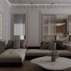 Klasik Detaylarla Zenginleştirilmiş Modern Salon Duvar Çıtası – lacasa_design_studio