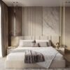 Lüks Mermer Dokulu Yatak Odası Duvar Çıtası Uygulaması – artseven_architects Lüks Mermer Dokulu Yatak Odası Duvar Çıtası Uygulaması – artseven_architects