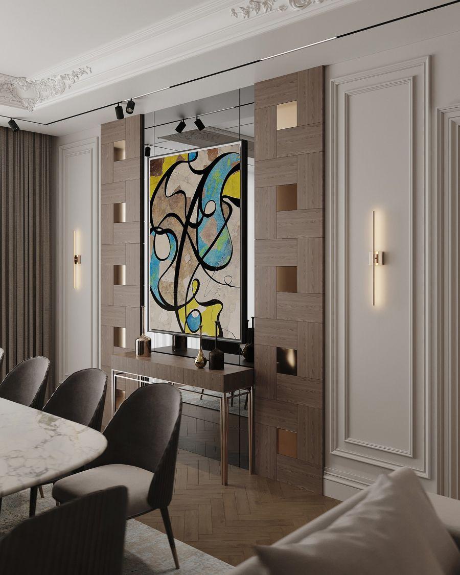 Modern Geometrik Salon Duvar Çıta Uygulaması – firdavs_mahkamov_ Modern Geometrik Salon Duvar Çıta Uygulaması – firdavs_mahkamov_