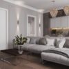 Modern Gri Tonlar Salon Çıta Uygulaması – mashamarchenko_studio