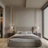 Modern Lüks Yatak Odası Duvar Çıtası ve Kapitone Yatak Başı Uygulaması – lacasa_design_studio