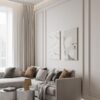 Modern Minimal Salon Duvar Çıtası – village_design