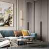 Modern Minimalist Salon Duvar Çıtası – juli_interiors