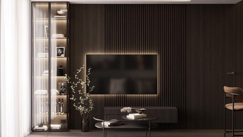 Na Miarę Mieszkania Dikey Çıtalı Modern TV Ünitesi Na Miarę Mieszkania Dikey Çıtalı Modern TV Ünitesi