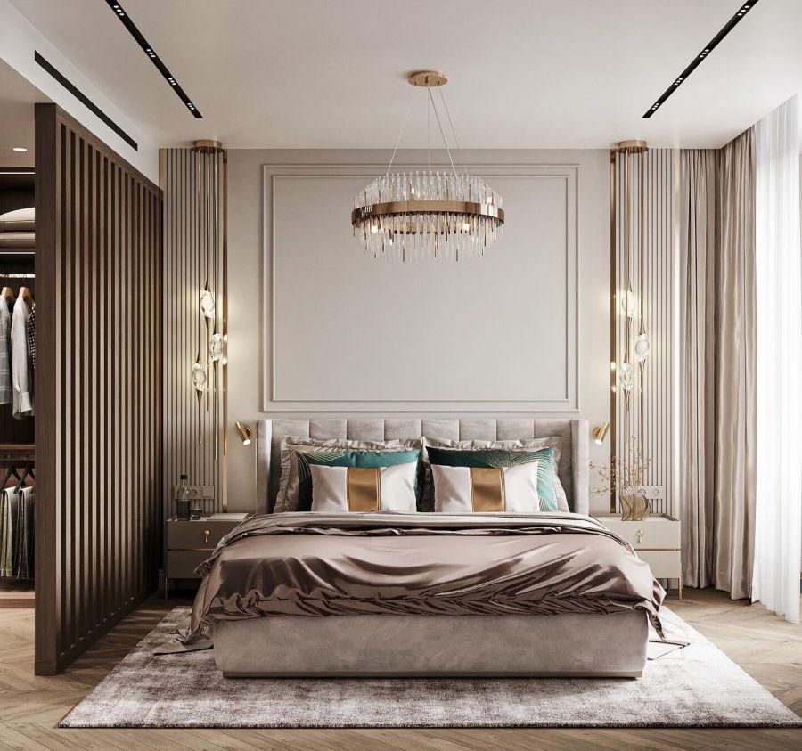 Zarif Çerçeve Modern Art Deco Yatak Odası Duvar Çıtası – kapralova_design Zarif Çerçeve Modern Art Deco Yatak Odası Duvar Çıtası – kapralova_design