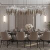 Zarif Neoklasik Salon Duvar Çıta Uygulaması – lacasa_design_studio Zarif Neoklasik Salon Duvar Çıta Uygulaması – lacasa_design_studio