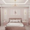 Zarif Pembe Tonlar Klasik Modern Yatak Odası Duvar Çıtası – d_designinterior_ Zarif Pembe Tonlar Klasik Modern Yatak Odası Duvar Çıtası – d_designinterior_