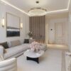 Zarif Tonlarda Modern Salon Duvar Çıta Uygulaması – azhdar.design