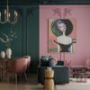 Art Deco Zıtlıkların Lüks Duvar Dekorasyonu artis.interiors Art Deco Zıtlıkların Lüks Duvar Dekorasyonu artis.interiors