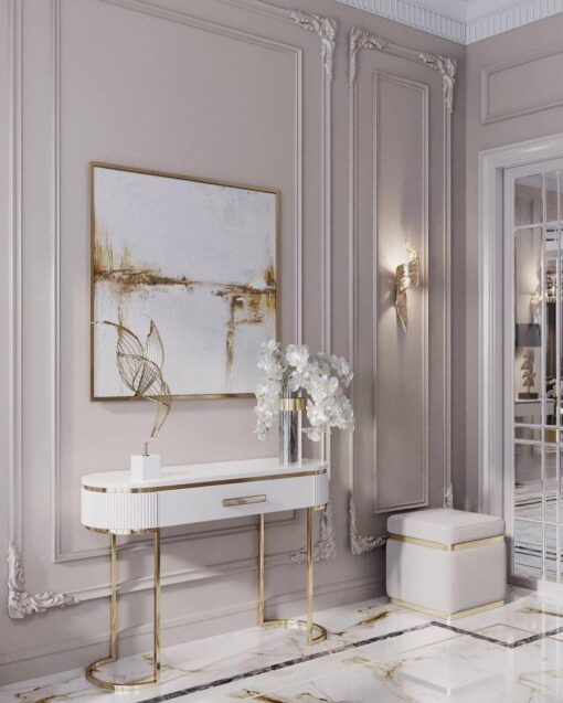 Fransız Klasik Lüks Duvar Dekorasyonu artis.interiors - Mimarzade
