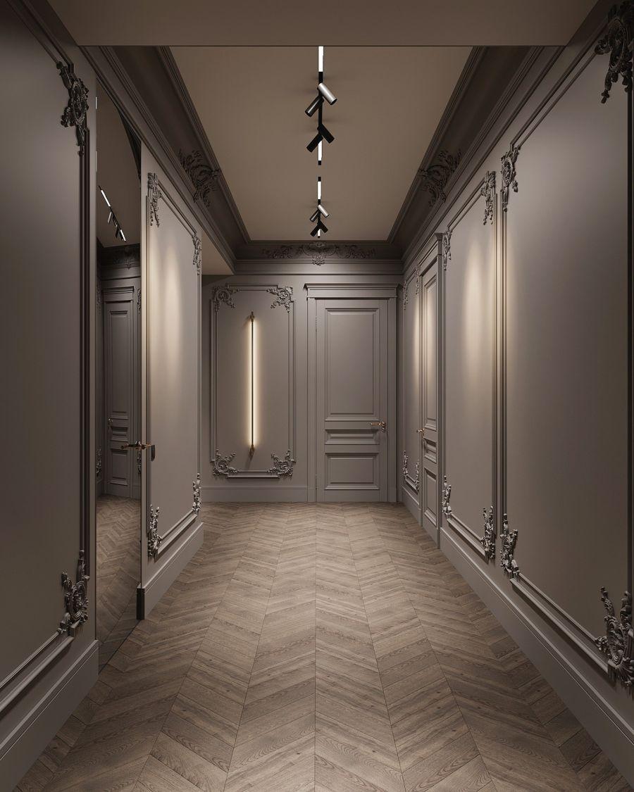 Fransız Tarzı Uzun Dar Koridor Çıta Uygulaması – sofya_design_studio Fransız Tarzı Uzun Dar Koridor Çıta Uygulaması – sofya_design_studio
