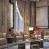 Kristal Avizeli Lüks Duvar Dekorasyonu sweethouseinteriors