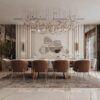 Kristal Çiçekli Lüks Duvar Dekorasyonu mai_saad_designs Kristal Çiçekli Lüks Duvar Dekorasyonu mai_saad_designs