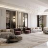 Kristal Işıltılı Lüks Duvar Dekorasyonu intercorner_