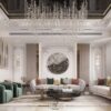 Kristal Yağmuru Lüks Duvar Dekorasyonu nourafarisdesigns Kristal Yağmuru Lüks Duvar Dekorasyonu nourafarisdesigns