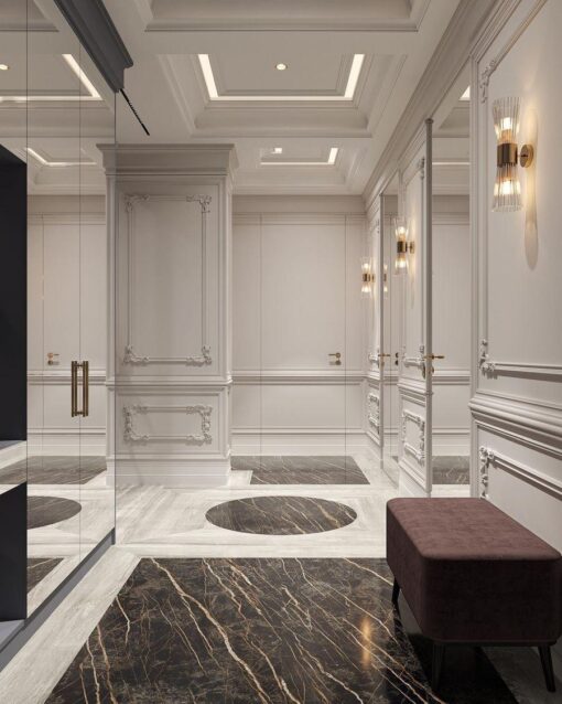 Modern Klasik Koridor Çıta Uygulaması - lacasa_design_studio - Mimarzade