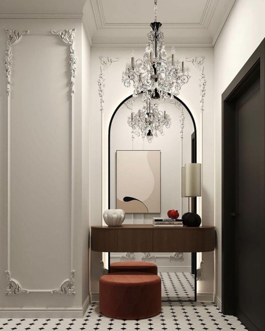 Modern Klasik Antre Çıta Uygulaması – aradecor01 Modern Klasik Antre Çıta Uygulaması – aradecor01
