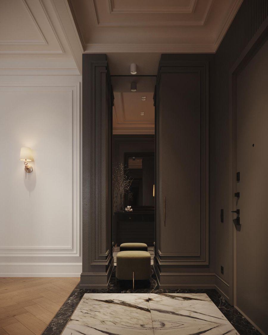 Modern Koridor Çıta Uygulaması ile Zarif Geçiş Alanı – lacasa_design_studio Modern Koridor Çıta Uygulaması ile Zarif Geçiş Alanı – lacasa_design_studio