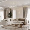 Modern Kristal Halkalı Lüks Duvar Dekorasyonu am_interior