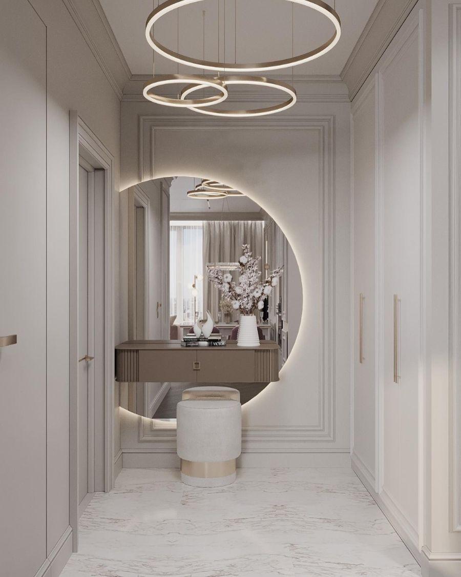 Modern Minimalist Koridor Çıta Uygulaması – mashamarchenko_studio Modern Minimalist Koridor Çıta Uygulaması – mashamarchenko_studio