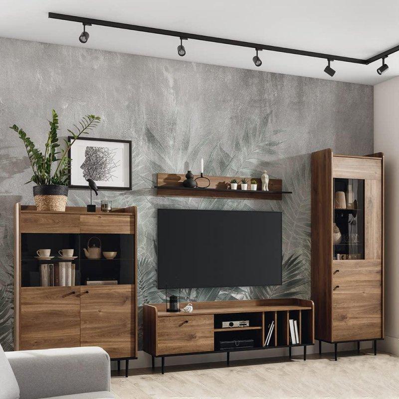 Brandy Castello Meşe Dokulu Modern TV Ünitesi Takımı 180 cm Brandy Castello Meşe Dokulu Modern TV Ünitesi Takımı 180 cm