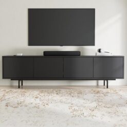 Cambridge Dört Kapılı Antrasit TV Ünitesi 189x38x51 cm