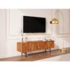 Doğal Ahşap Desenli Siyah Metal Ayaklı TV Sehpası 160 cm Doğal Ahşap Desenli Siyah Metal Ayaklı TV Sehpası 160 cm