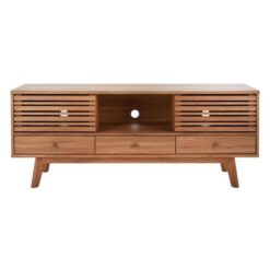 Endüstriyel Ahşap Çekmeceli TV Ünitesi 149x38x60 cm – 78271