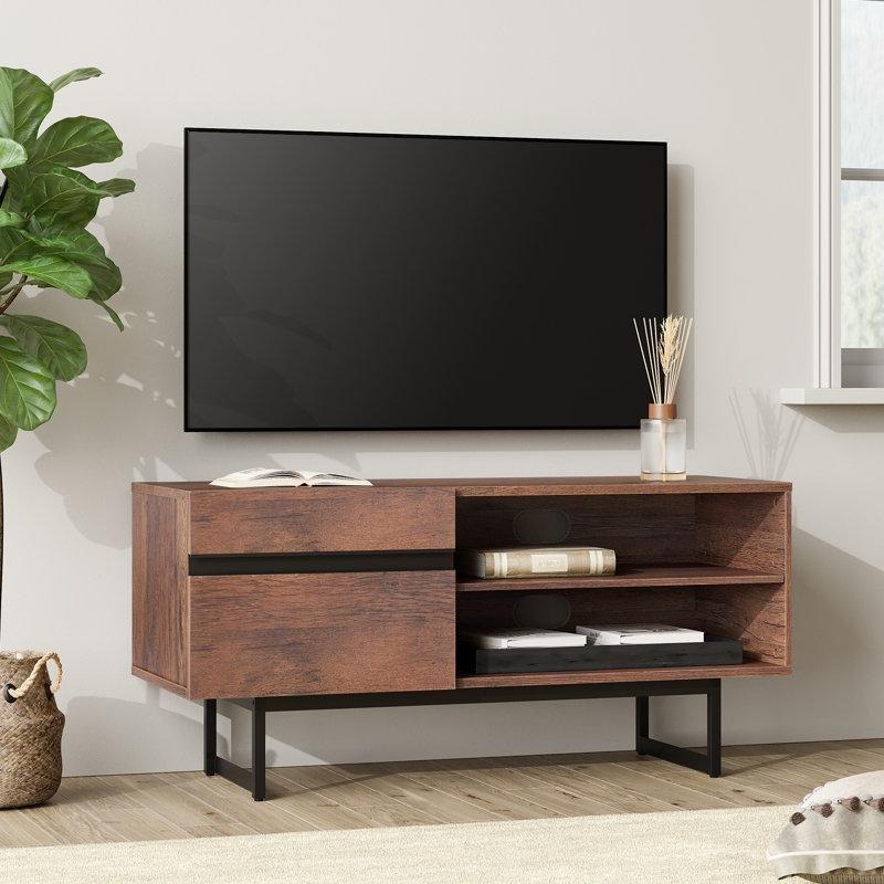 Endüstriyel Ahşap TV Ünitesi 107x41x51 cm – 79156 Endüstriyel Ahşap TV Ünitesi 107x41x51 cm – 79156