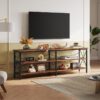 Endüstriyel Tasarımlı Metal TV Ünitesi 160x36x61 cm Üç Raflı Depolama – 78610 Endüstriyel Tasarımlı Metal TV Ünitesi 160x36x61 cm Üç Raflı Depolama – 78610