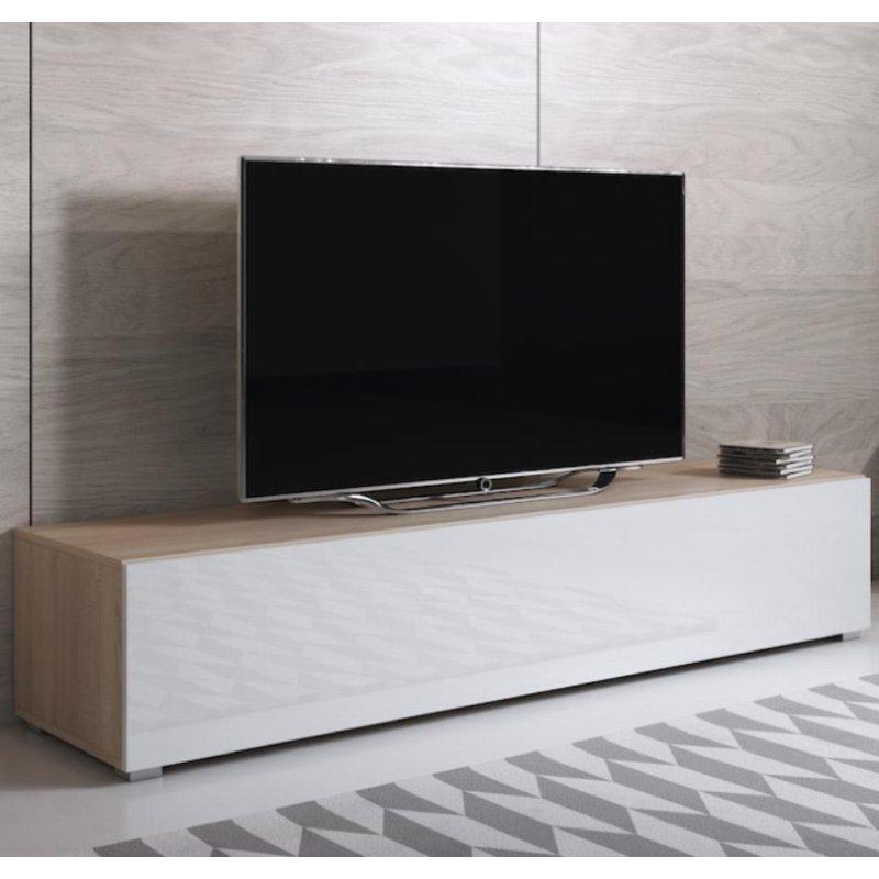 Mat Beyaz Sonoma Melez TV Ünitesi 160 cm Mat Beyaz Sonoma Melez TV Ünitesi 160 cm