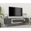 Safir Meşe ve Gümüş Renkli 150 cm Genişliğinde TV Ünitesi – 79276 Safir Meşe ve Gümüş Renkli 150 cm Genişliğinde TV Ünitesi – 79276