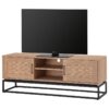 Açık Meşe Rengi Metal Ayaklı 150 cm TV Ünitesi – 80572