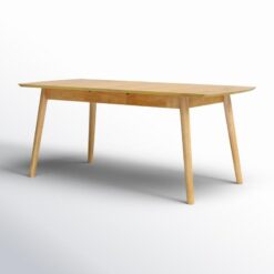 Açılır Masif Ahşap Yemek Masası 150 cm Kelebek Yapraklı – 82534