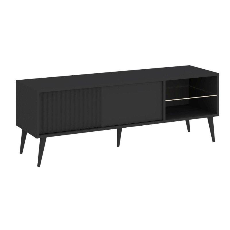 Antrasit Renkli Modern TV Ünitesi 135×48 cm – 82297 Antrasit Renkli Modern TV Ünitesi 135×48 cm – 82297