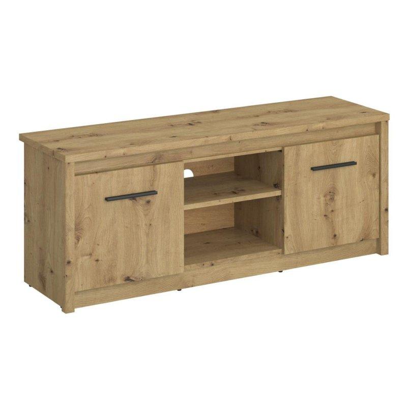 Artisan Meşe Renkli 126 cm Genişliğinde İki Kapılı TV Ünitesi – 82174 Artisan Meşe Renkli 126 cm Genişliğinde İki Kapılı TV Ünitesi – 82174