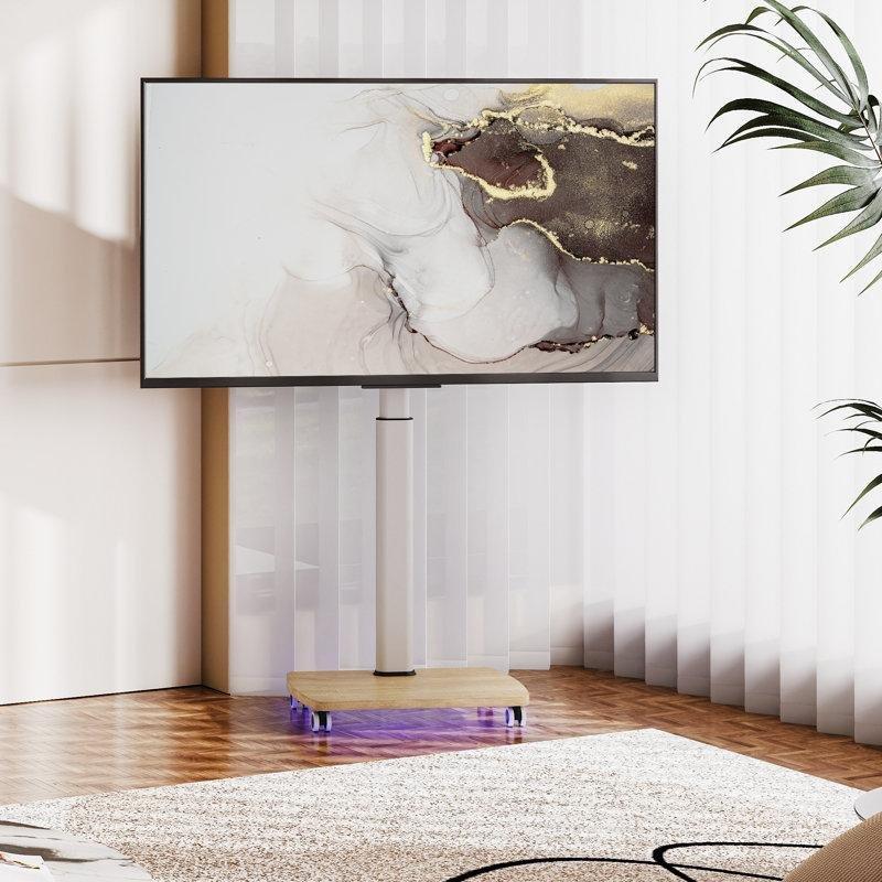 Bej Endüstriyel Ahşap Metal Yapılı 32-65 İnç Tekerlekli TV Standı – 81427 Bej Endüstriyel Ahşap Metal Yapılı 32-65 İnç Tekerlekli TV Standı – 81427