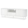 Beyaz Oval TV Ünitesi 156x51x48 cm – 80785