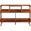 Ceviz Rengi Endüstriyel Ahşap Plak Dolabı 120x79x41 cm – 81571