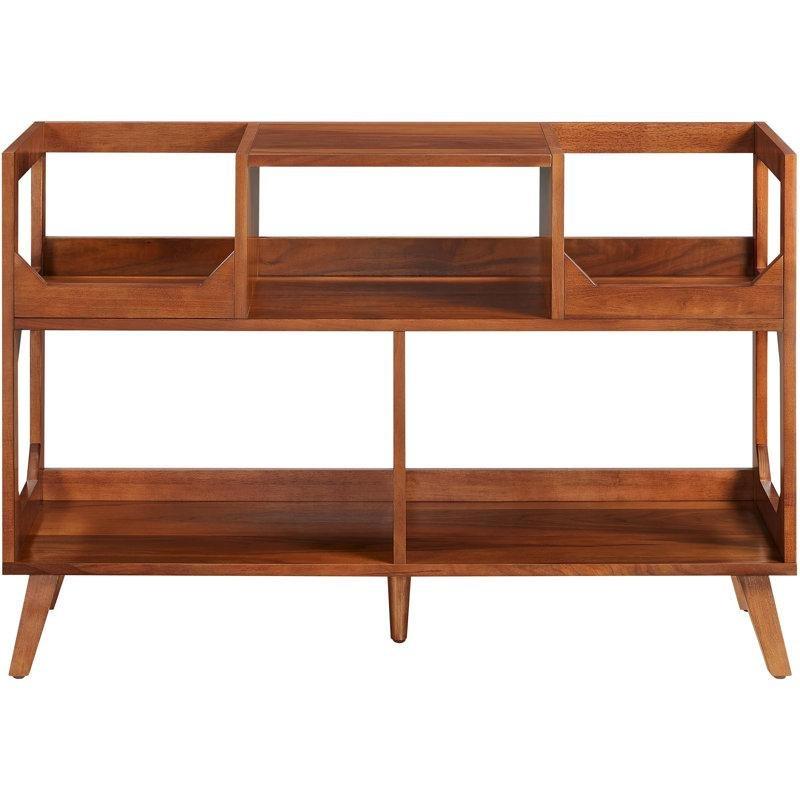 Ceviz Rengi Endüstriyel Ahşap Plak Dolabı 120x79x41 cm – 81571 Ceviz Rengi Endüstriyel Ahşap Plak Dolabı 120x79x41 cm – 81571