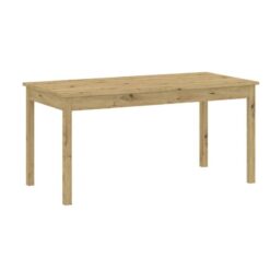 Doğal Meşe Zanaatkar Rengi Açılır Yemek Masası 160-230 cm – 82960