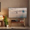 Kahverengi Meşe Ağacı Tekerlekli TV Standı 102x53x120 cm – 81388 Kahverengi Meşe Ağacı Tekerlekli TV Standı 102x53x120 cm – 81388