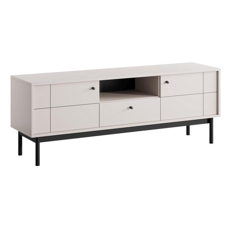 Kaszmir Renkli Japandi Vitrinli TV Ünitesi 154x57x39 cm – 82198 Kaszmir Renkli Japandi Vitrinli TV Ünitesi 154x57x39 cm – 82198