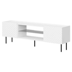 Lucca Beyaz 181 cm TV Ünitesi Açık Raflı Tasarım – 80602