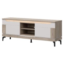 Meşe Cremona ve Kaşmir Renkli Modern TV Ünitesi 157×60 cm – 82096